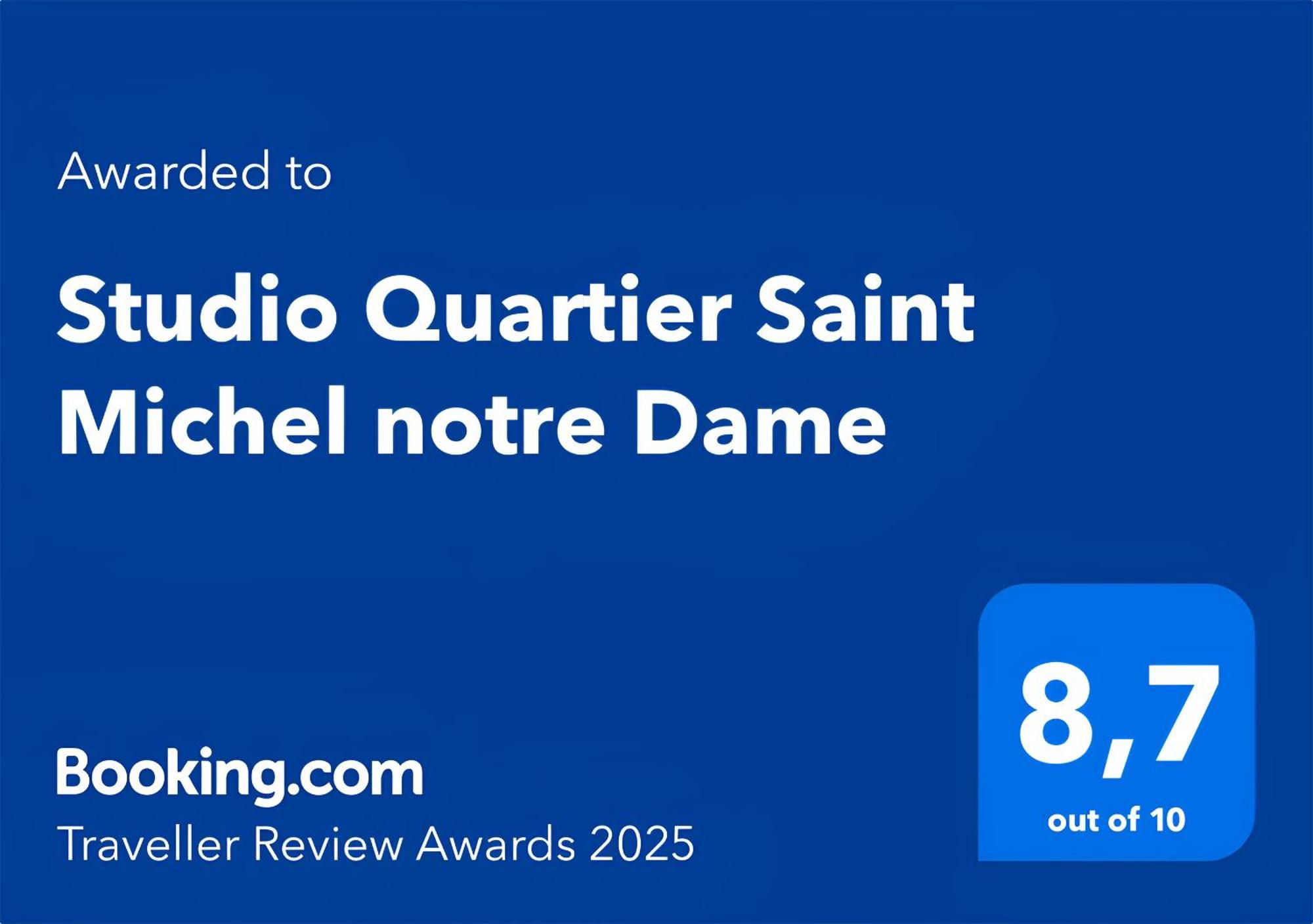 Studio Quartier Saint Michel Notre Dame Free Netflix パリ エクステリア 写真
