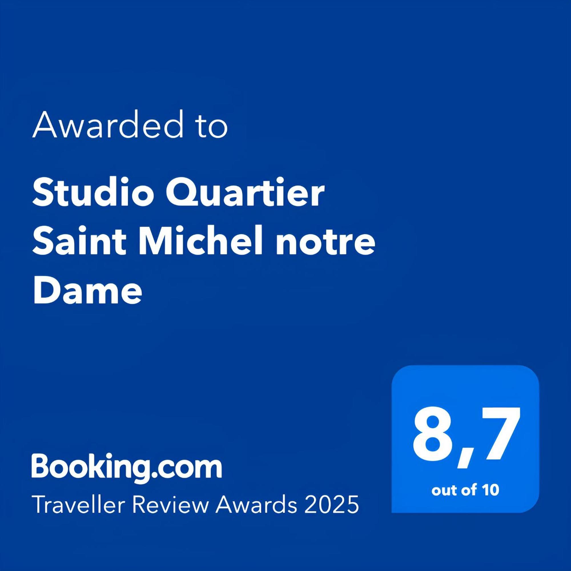 Studio Quartier Saint Michel Notre Dame Free Netflix パリ エクステリア 写真